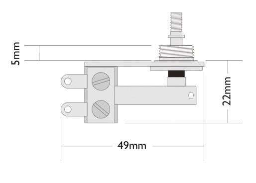 Right angle toggle switch dimensions