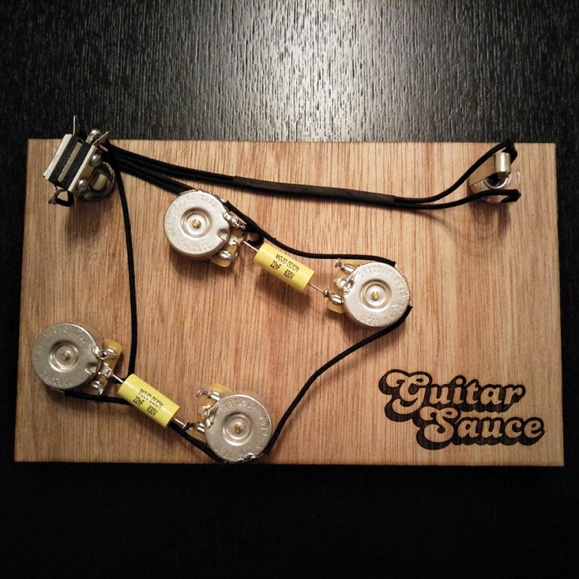 Premium ES335 Guitar Wiring Kit Guitar Sauce